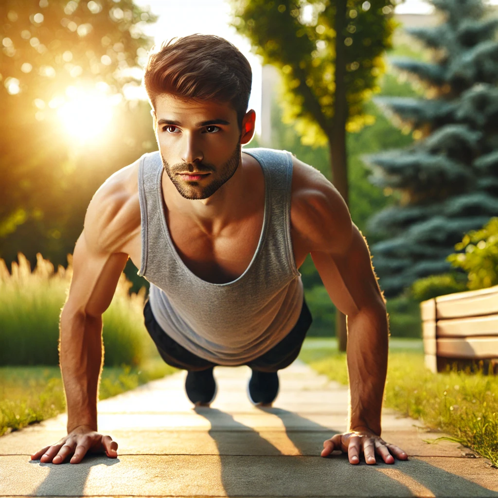 achieve mental peace and calmness by exercising