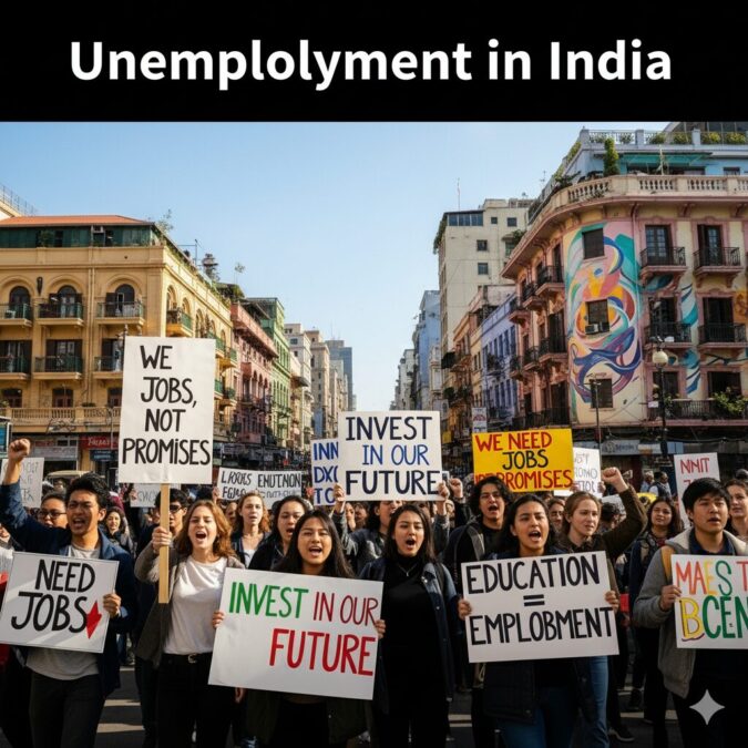 Unemployment in India: Causes, Crisis, and a Way Forward for Government and Youth